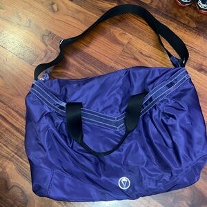 Purple Ivivva duffle bag